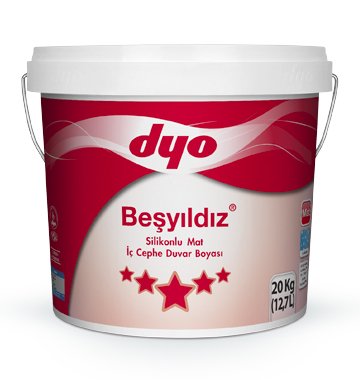 BEŞYILDIZ SİLİKONLU MAT