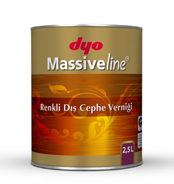 Massiveline Renkli Dış Cephe Verniği